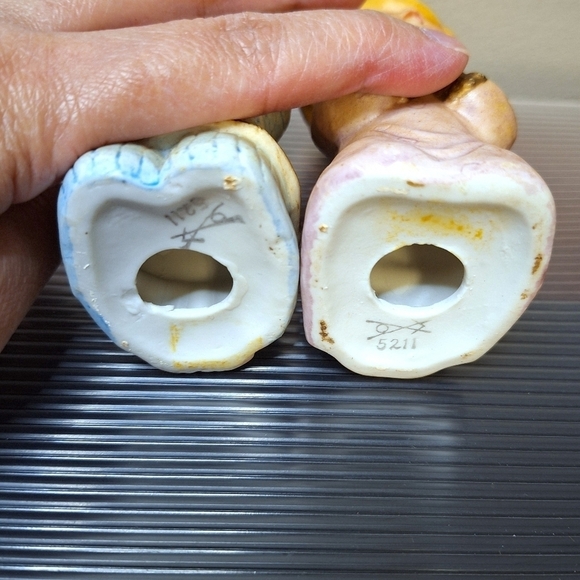 Homco Vintage Boy & Girl Blonde Hair Kneeling Praying Ceramic Figurine Decor - Picture 11 of 12